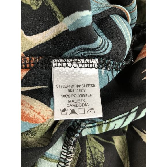 Haute Monde Summer Jumpsuit SM Sleeveless Blue Split Flare Leg Y2K Cottagecore - Picture 13 of 13